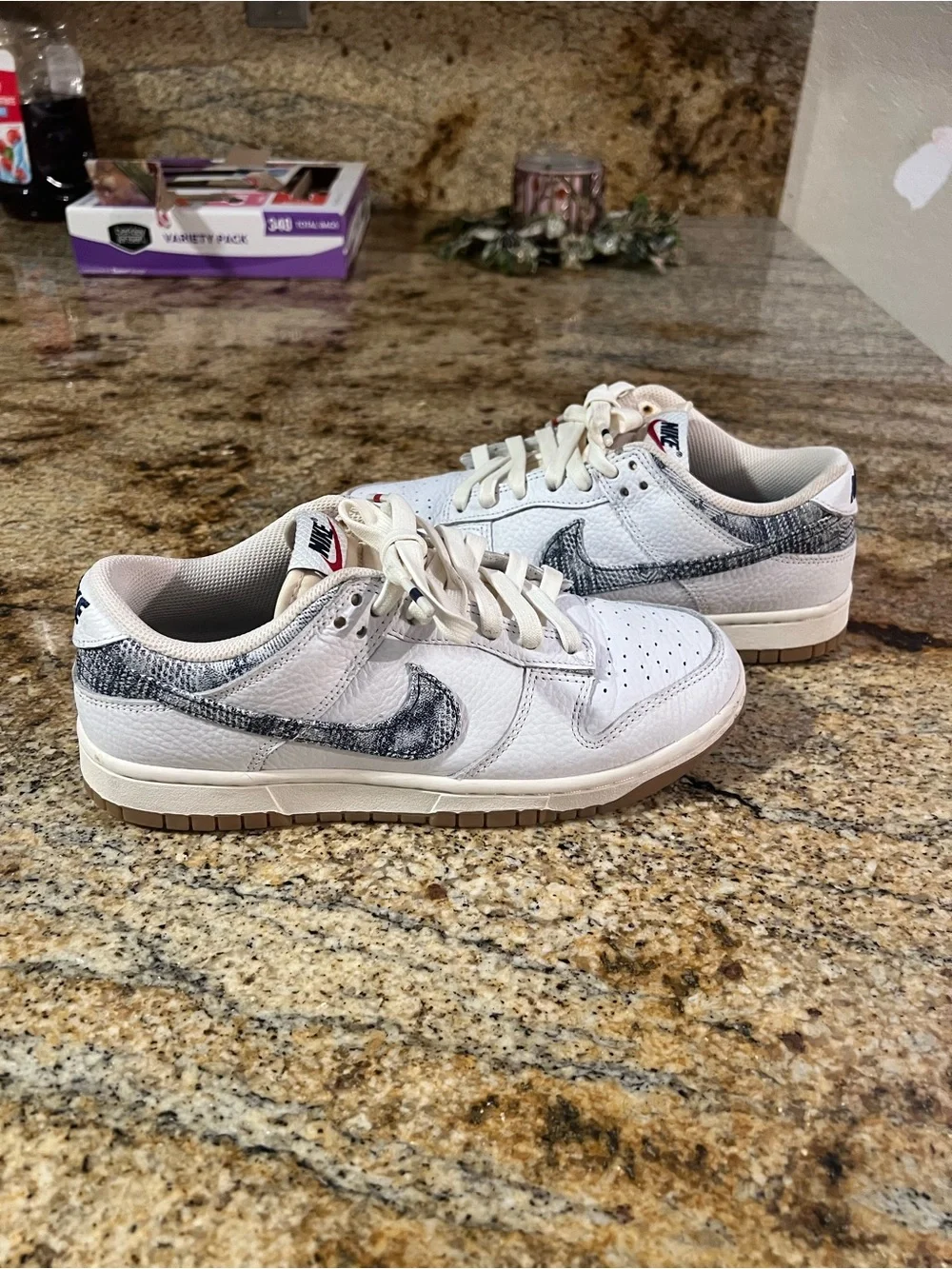 Nike Dunk Low Washed Denim Americana Men’s Size 7.5